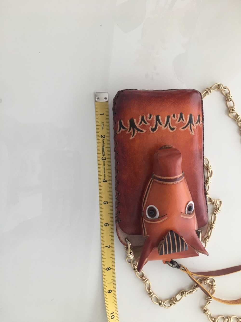 LEATHER BAG  MINI HANDMADE - Picture 7 of 7